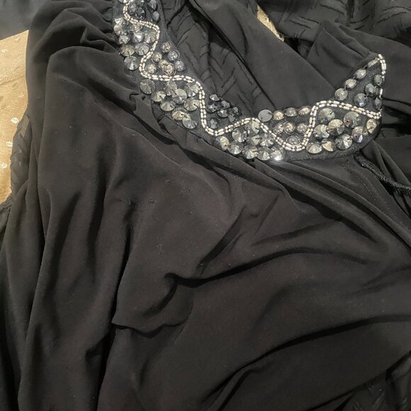 Candy Rain – Woman –  Shoulder Strap Dress – Black  – Plus size 3x - Picture 6 of 11